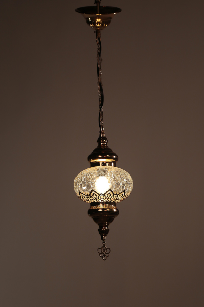 No.3 Size Ottoman Design Gold Hanging Lamp